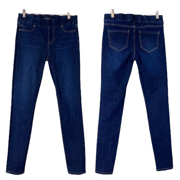 Liverpool Jeans The Denim Legging Skinny Ankle Mid Rise Dark Wash Size 4/27 - Picture 7 of 7